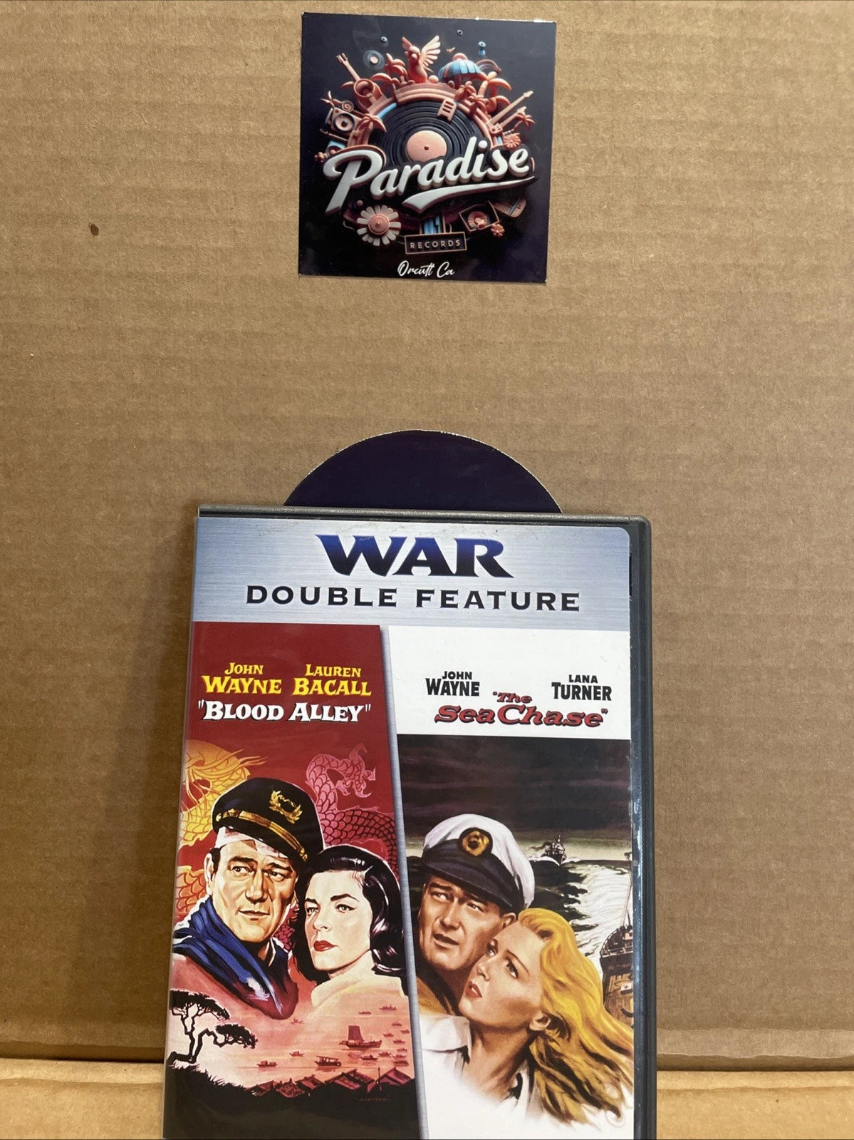 War Blood Alley / The Sea Chase (DVD) Double Feature John Wayne Not Rated