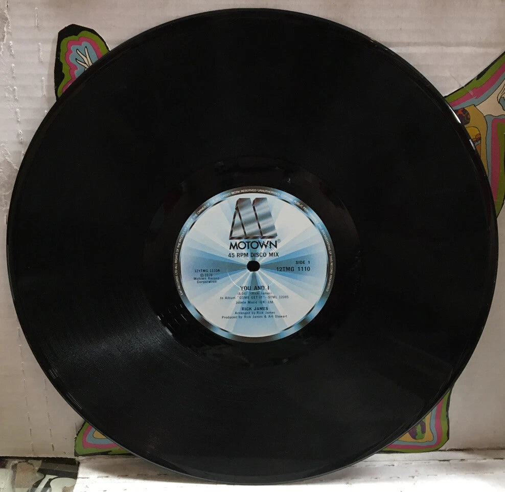 Rick James You And I UK Import 12” Record 12TMG1110