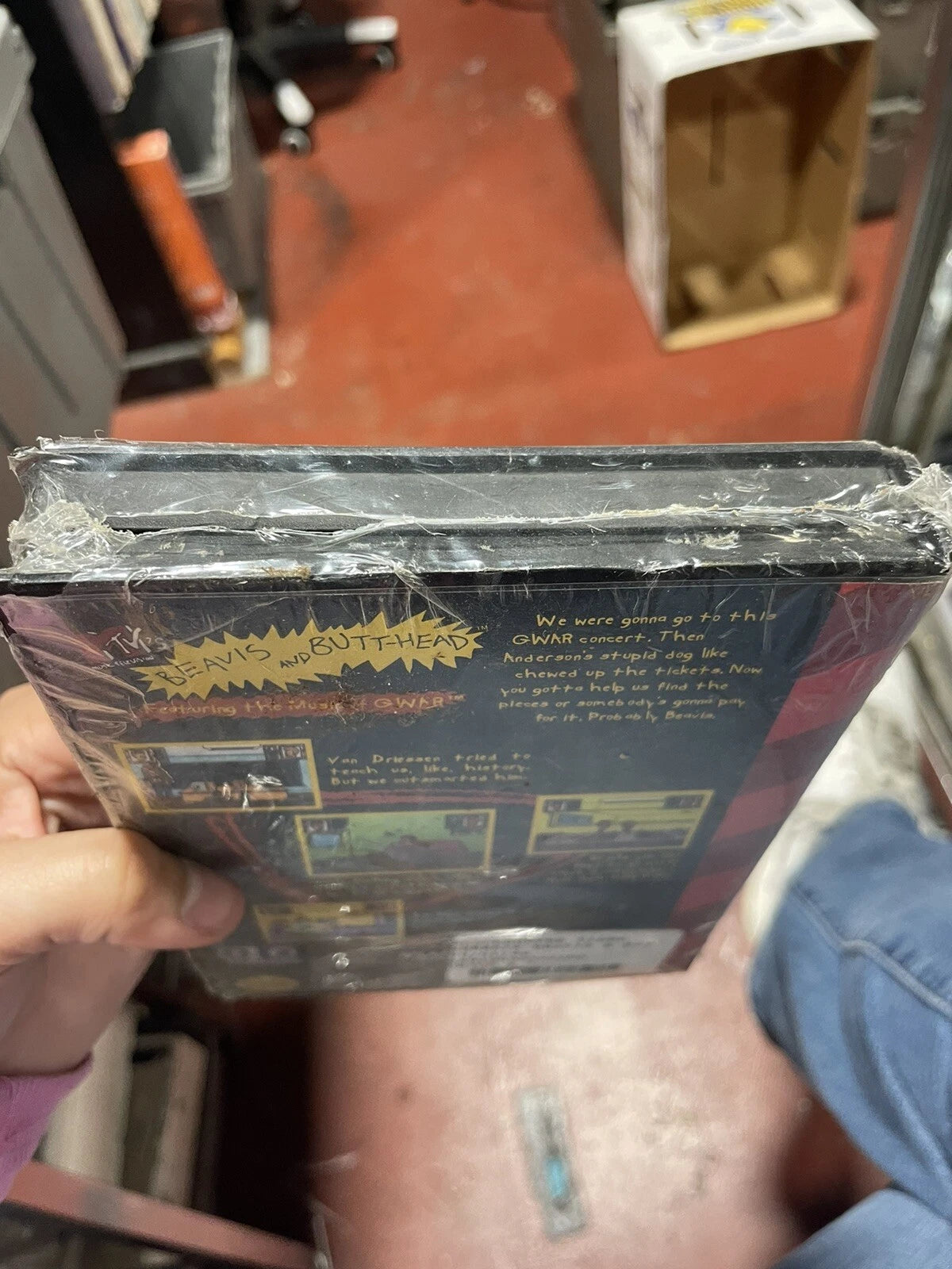 MTV's Beavis and Butt-Head (Sega Genesis, 1994) Sealed