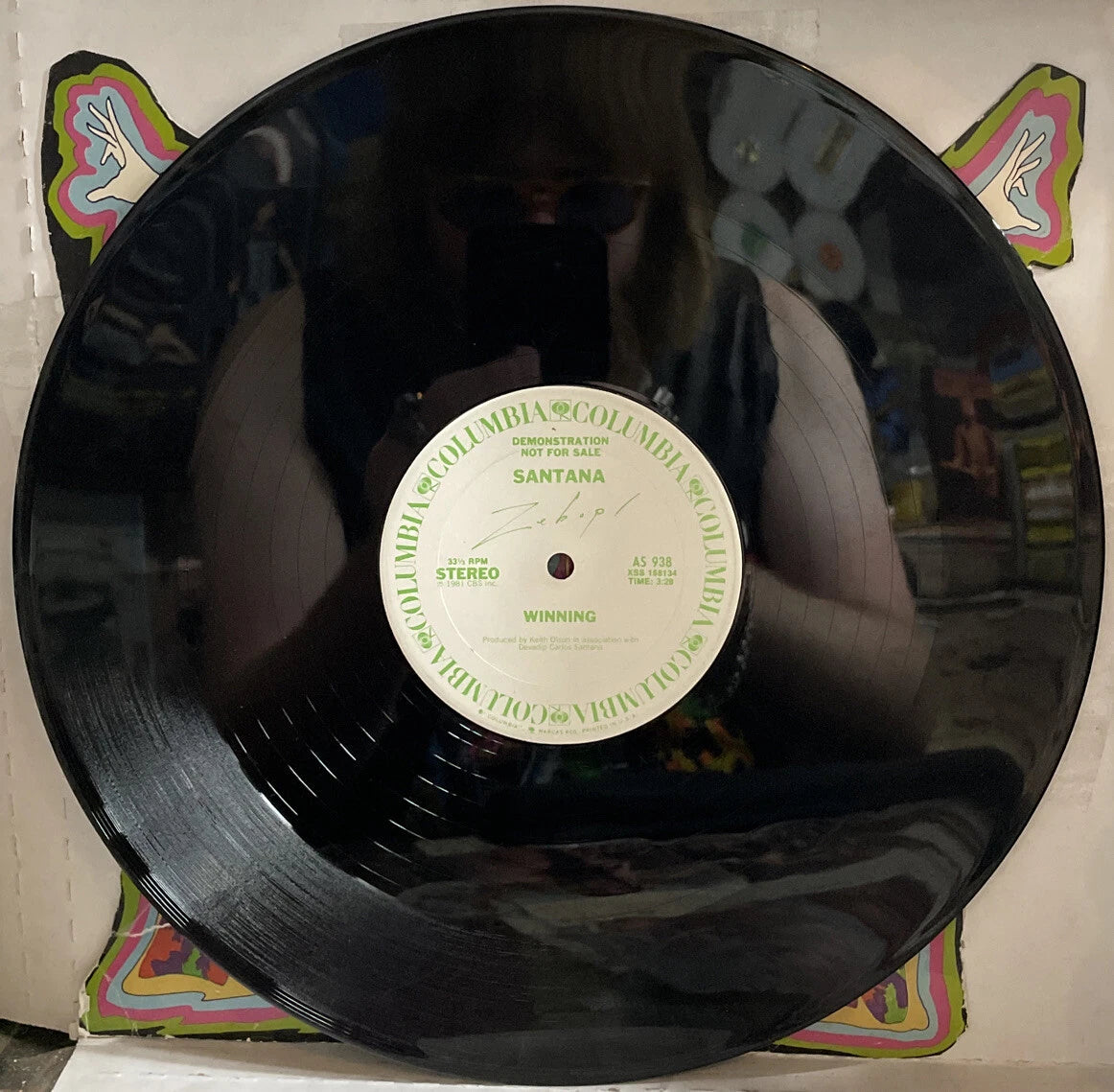 Santana Winning 12” Promo EP Record AS938