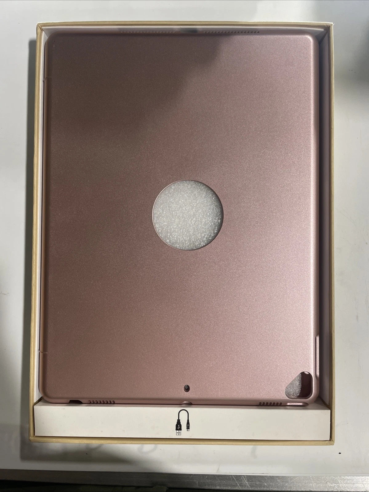 Keyboard Case for iPad 9th 10.2in 2019 8th 10.2 inch 2020 /7th 10. rose gold