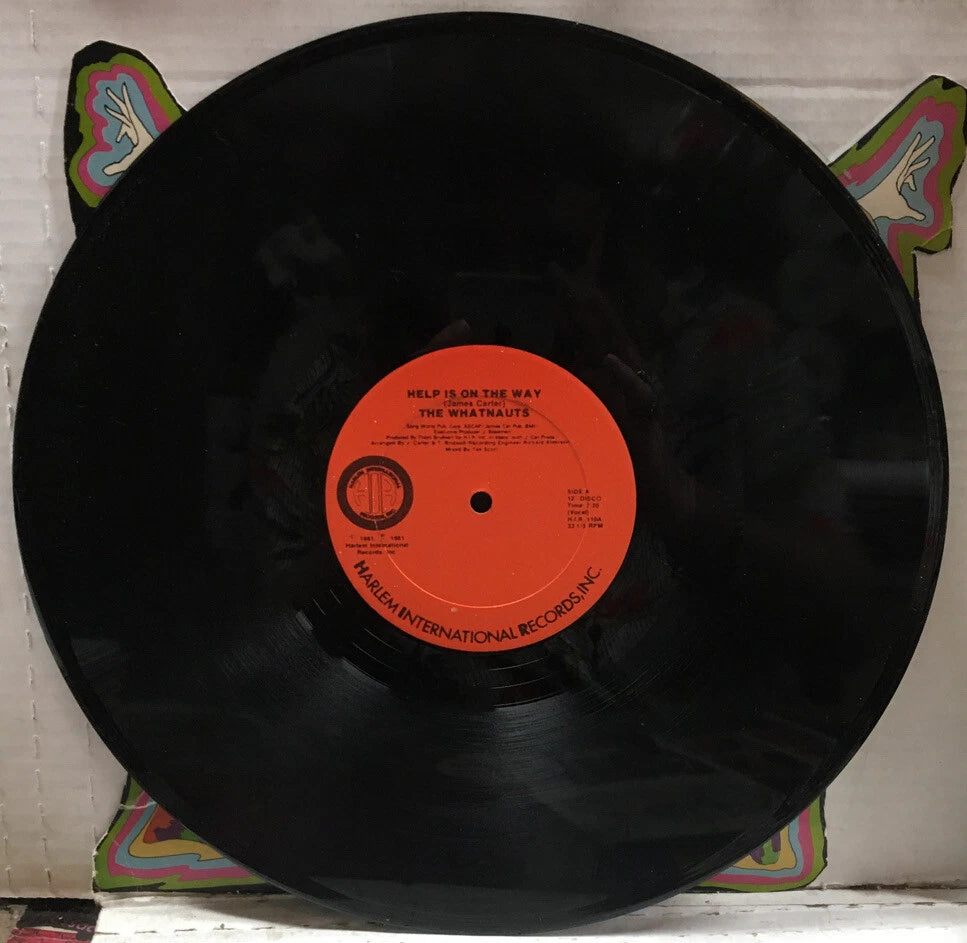 The Whatnauts Help Is On The Way Reissue 12” Single H.I.R. 110