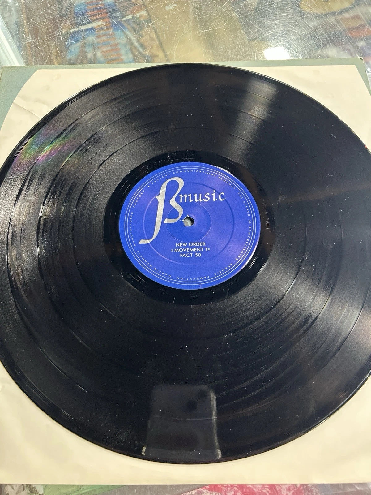 New Order Movement 1 FACT 50 Original 1981 A2/B2 Townhouse.
