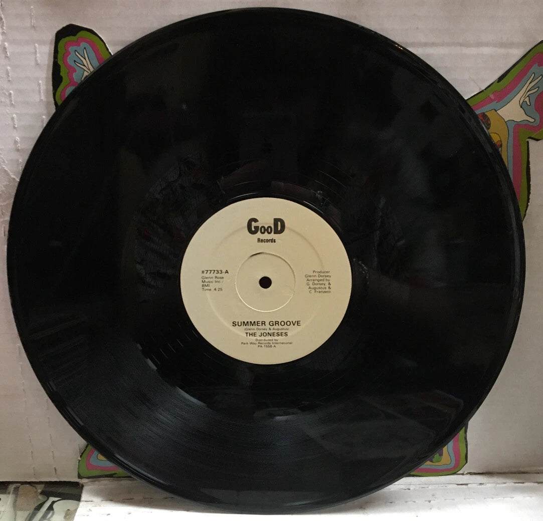 The Joneses Summer Groove 12” Record Single 77733