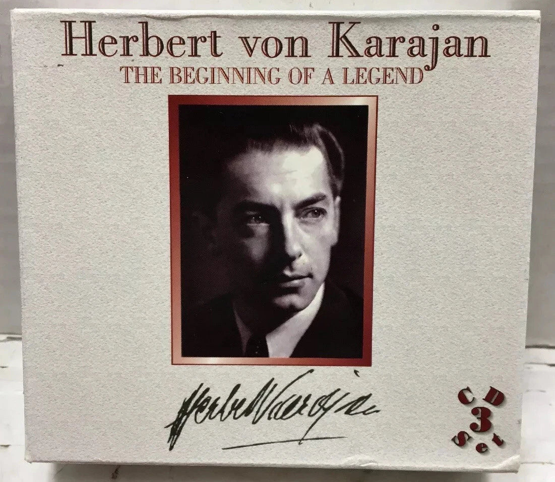 Herbert Von Karajan The Begining Of A Legend CD Set