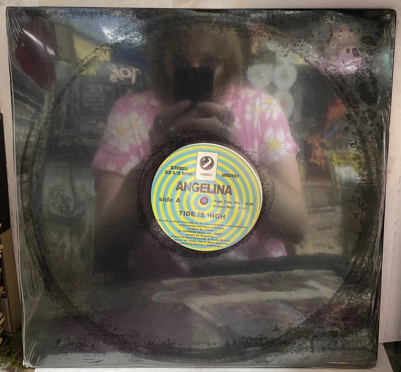 Angelina Tide Is High Sealed 12” Single UR0127 new sealed