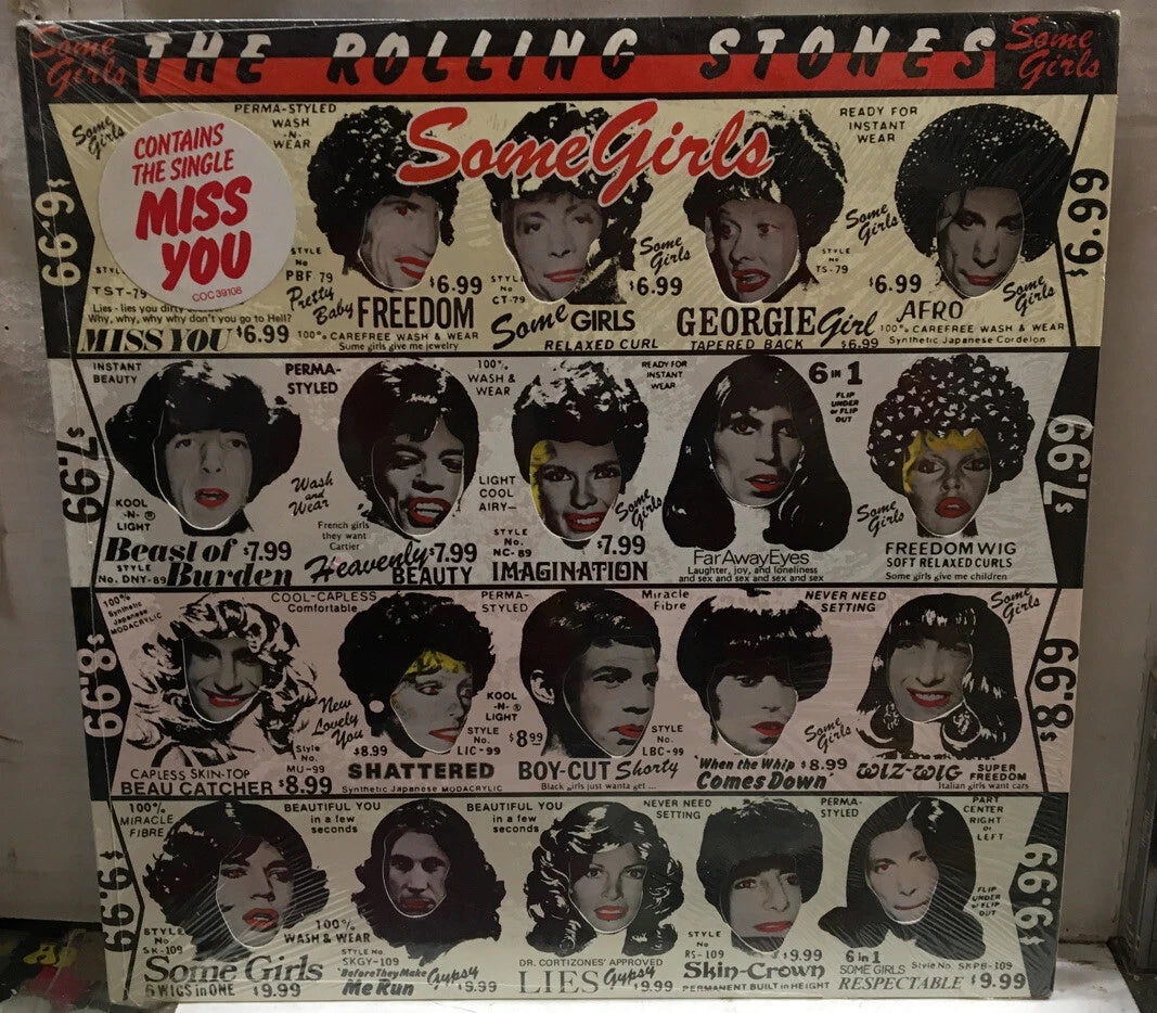 The Rolling Stones Some Girls 1st Version Record COC39108