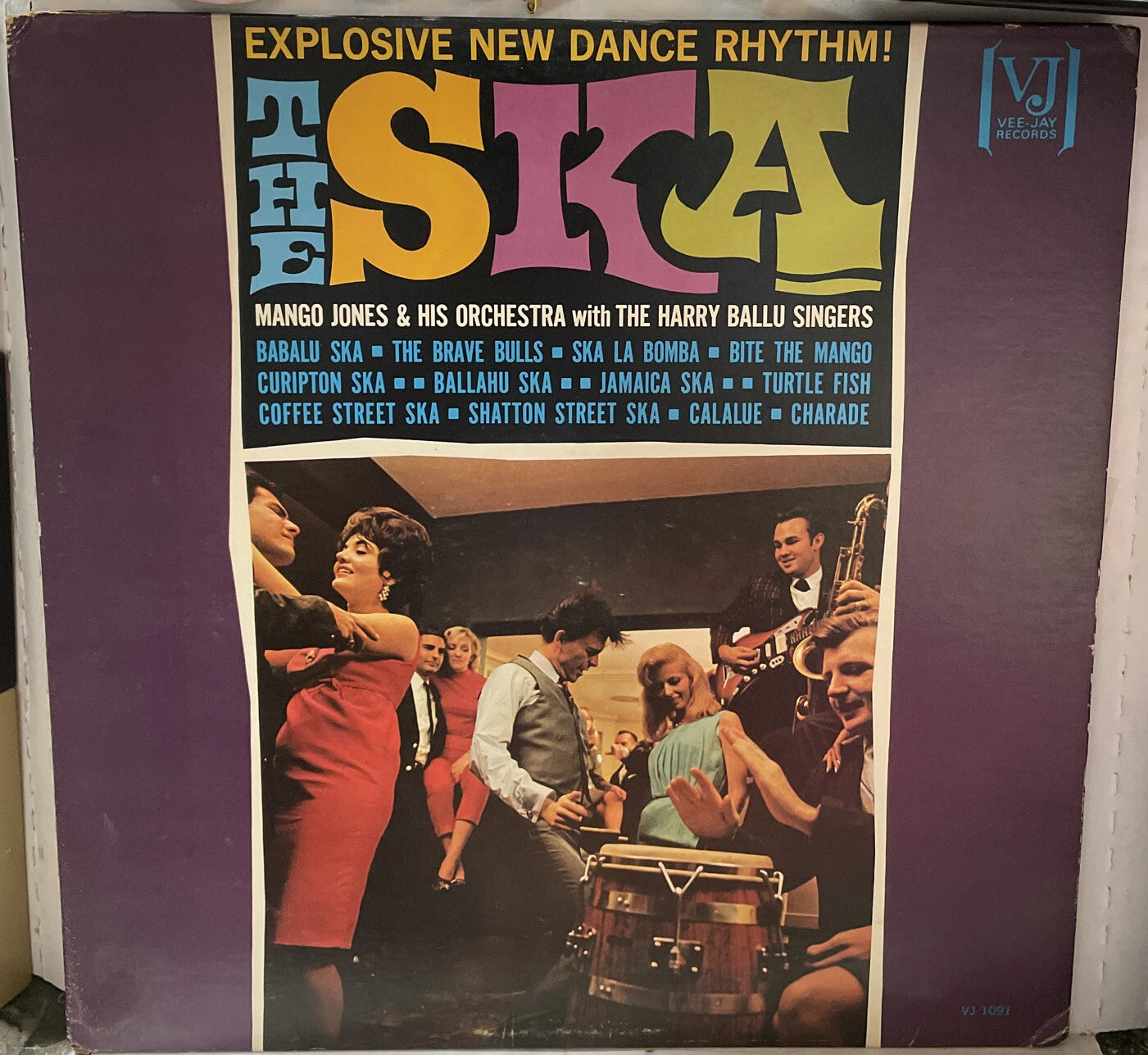 Mango Jones & His Orchestra The Ska Promo Record VJLP1091