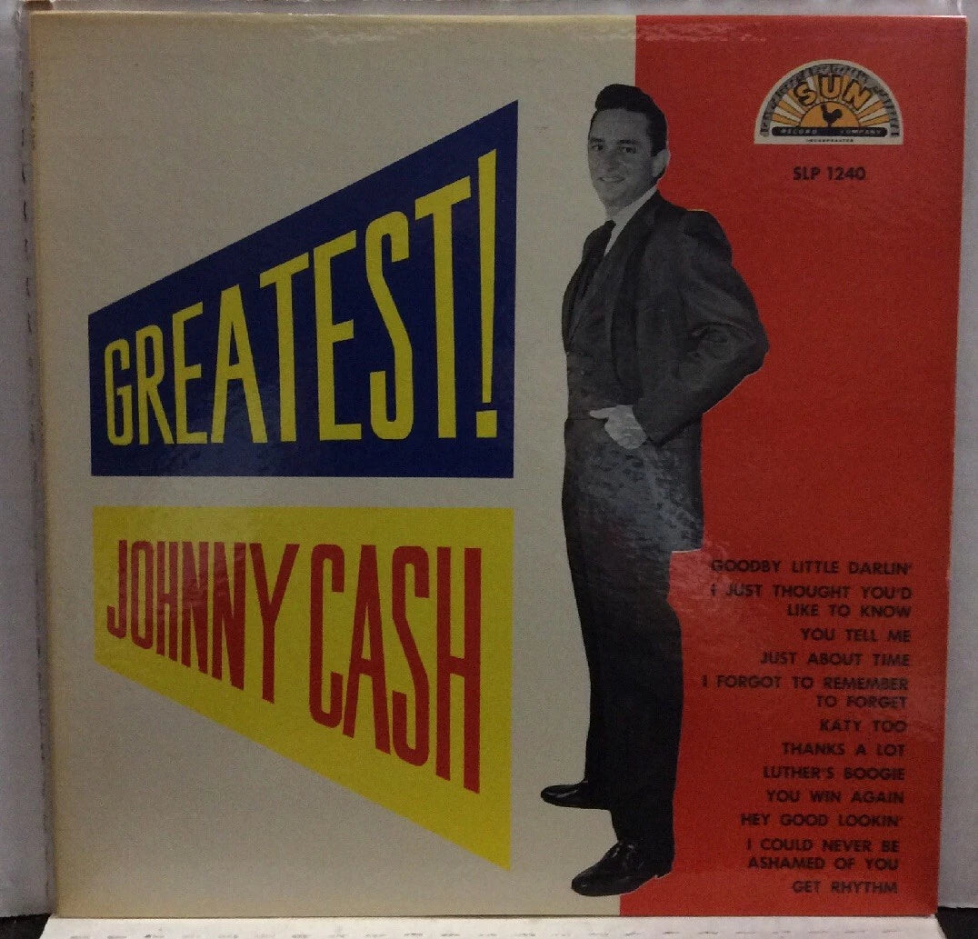 Johnny Cash Grestest! Record SLP1240