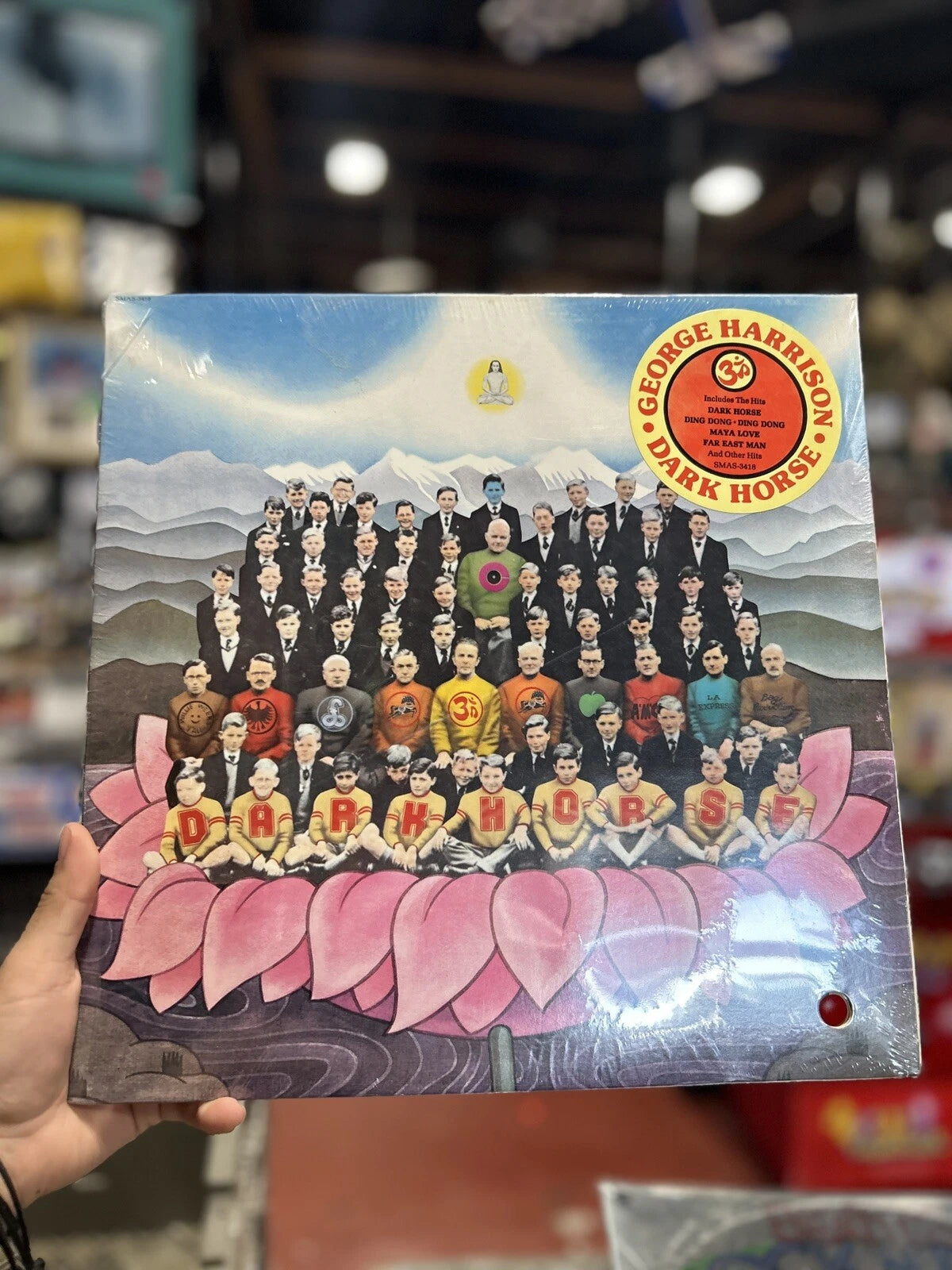 George Harrison-Dark Horse-Apple SMAS 3418 LP Sealed new hype sticker (read)