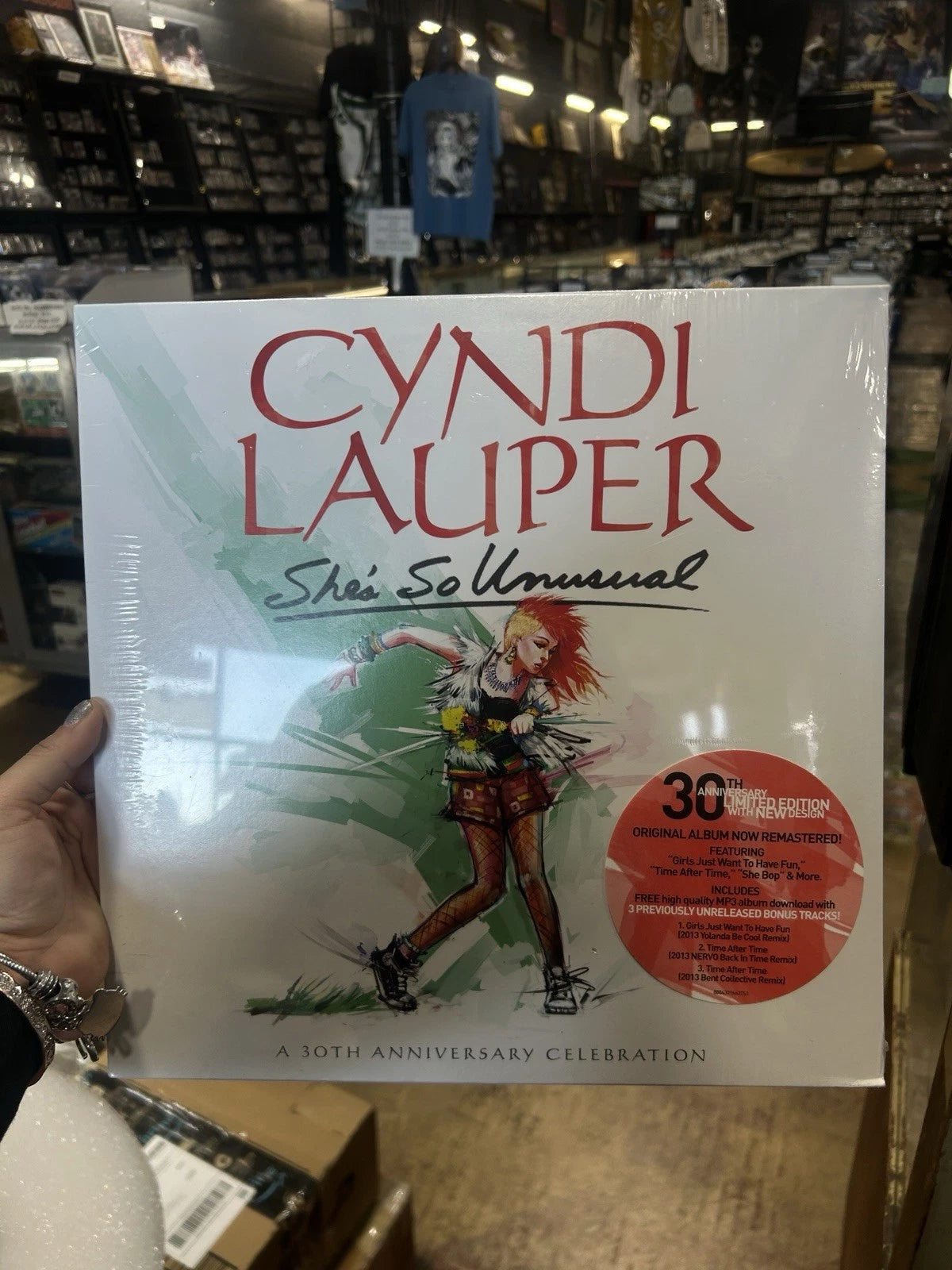 She's So Unusual: 30th Anniversary Celebration Cyndi Lauper Vinyl - NEW