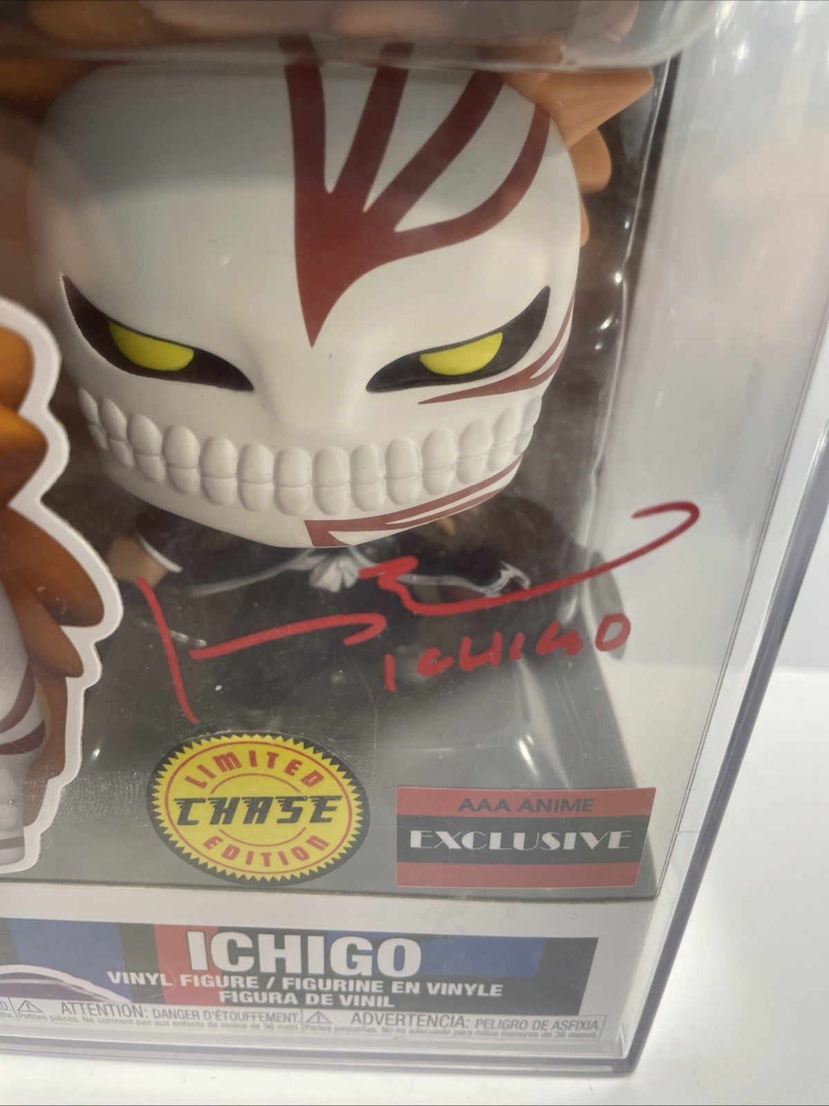 Ichigo 1087 Chase Funko Pop Signed By Johnny Yong Bosch w/ COA - PSA
