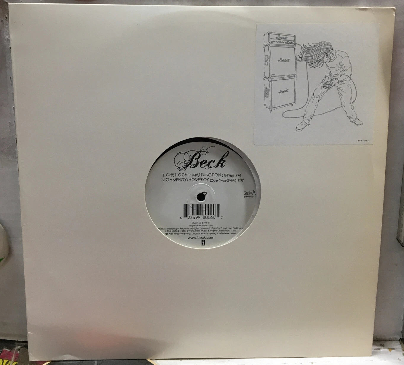 Beck Ghettochip Malfunction Record INTR-11325-1