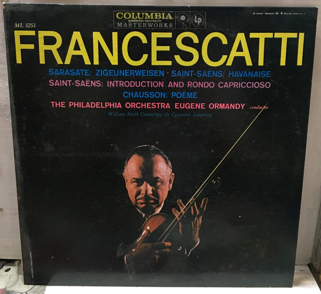 Francescatti Sealed Record ML5253