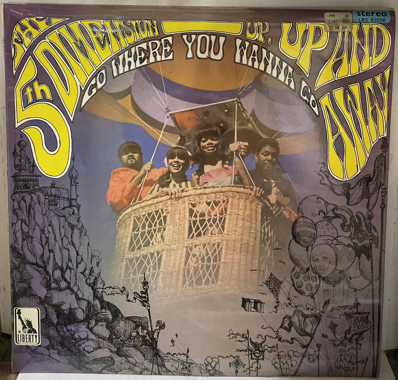 The 5th Dimension Up, Up And Away UK Import Record LBS83038