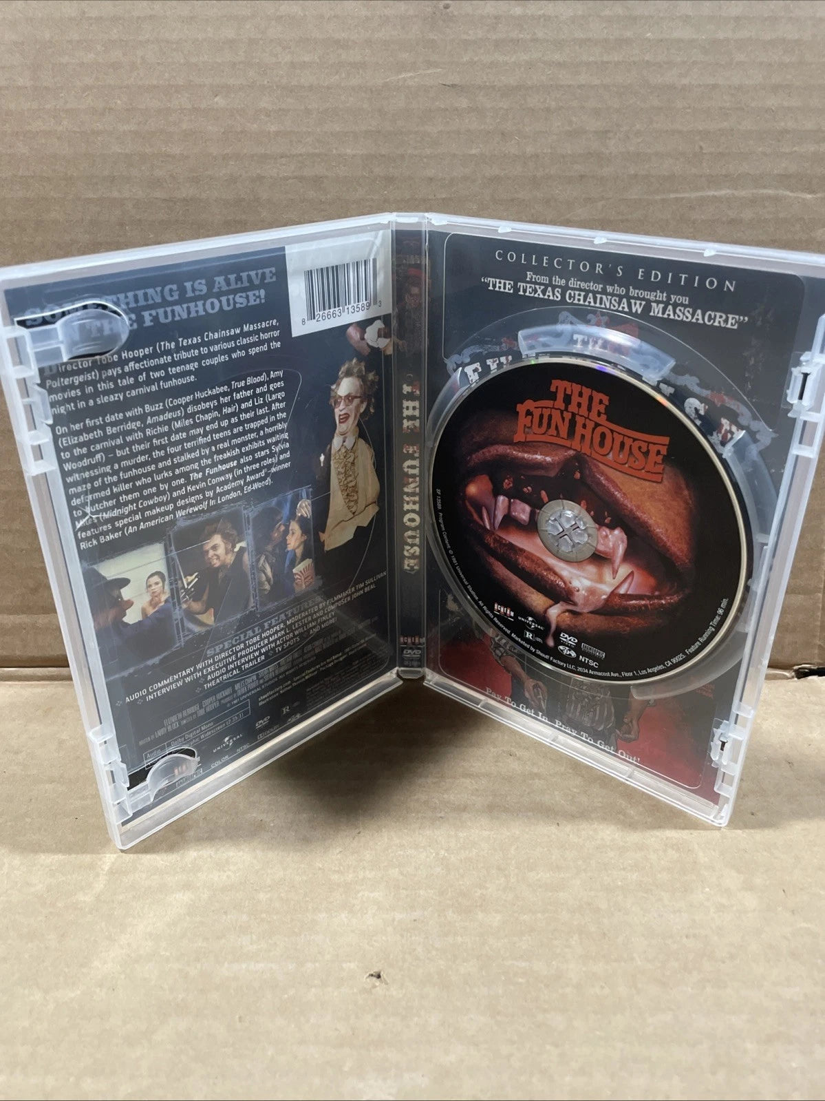 The Funhouse (4K UHD, Blu-ray, Slipcover, 1981) Scream Factory Collector's Ed