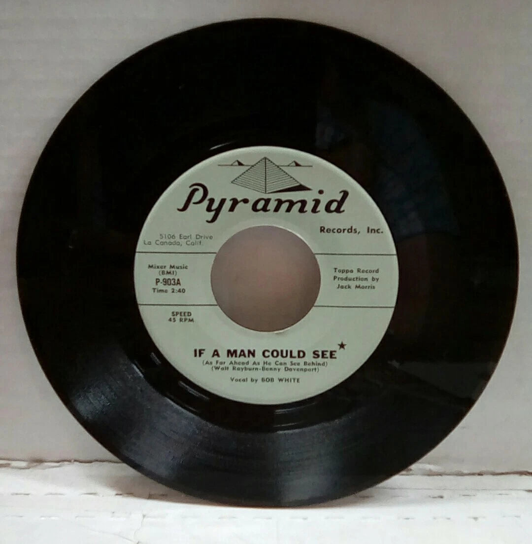 Bob White If A Man Could See/Santa Fe Rose 7" Single P903