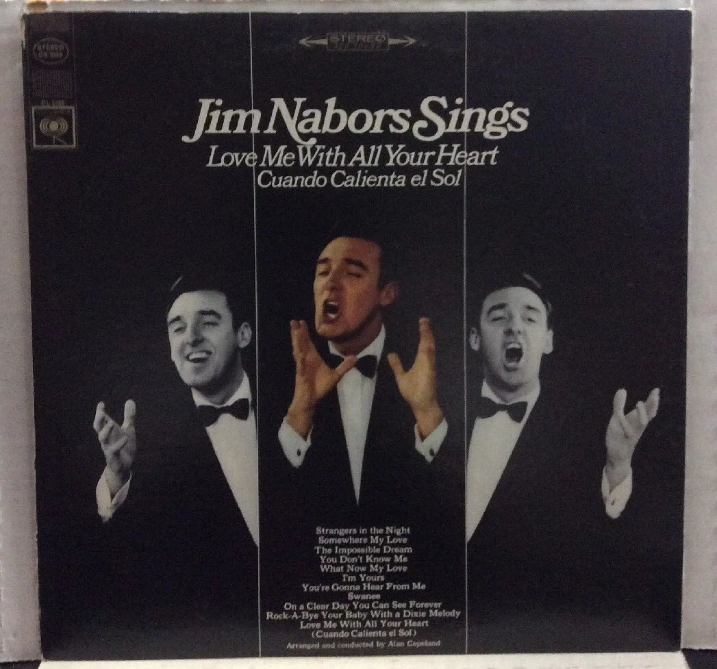 Jim Nabors Sings Love Me With All Your Heart Record CS9358
