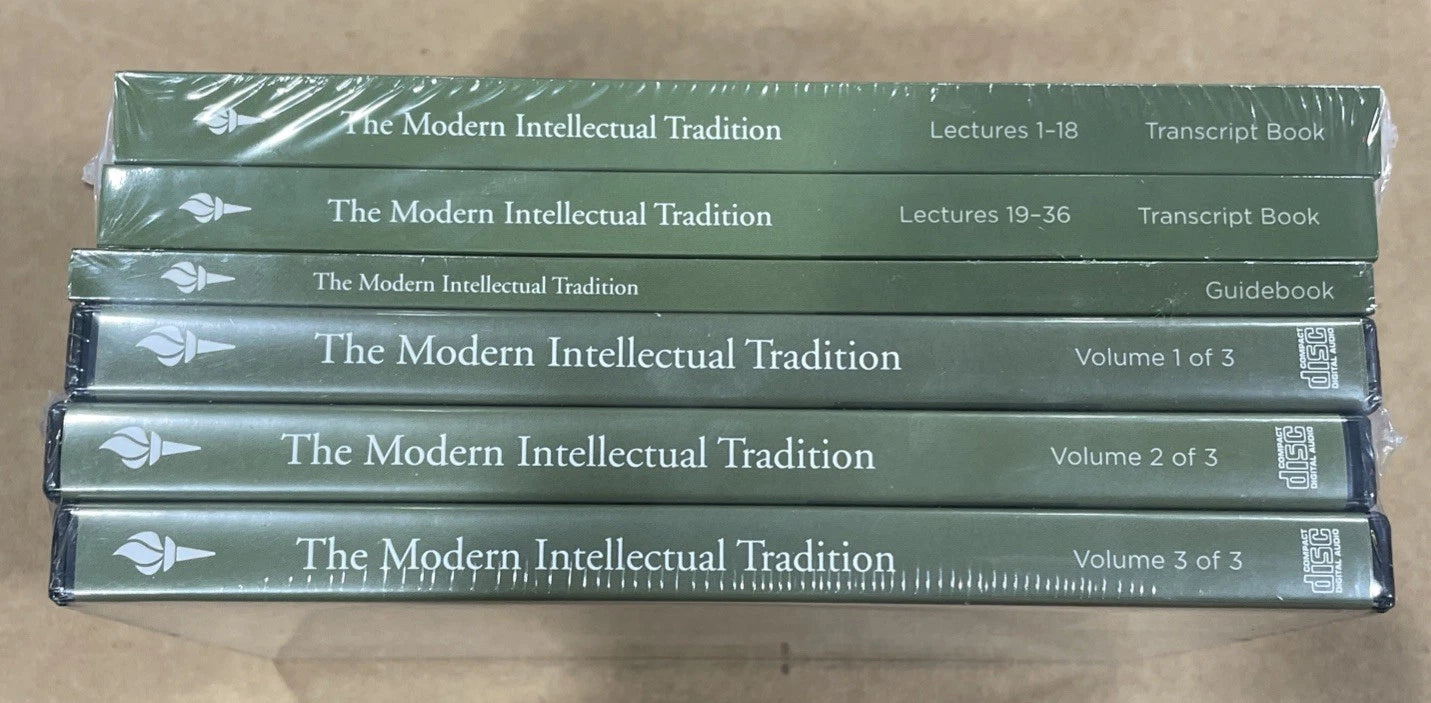 The Modern Intellectual Tradition The Great Courses CDs, Guidebook , Transcripts