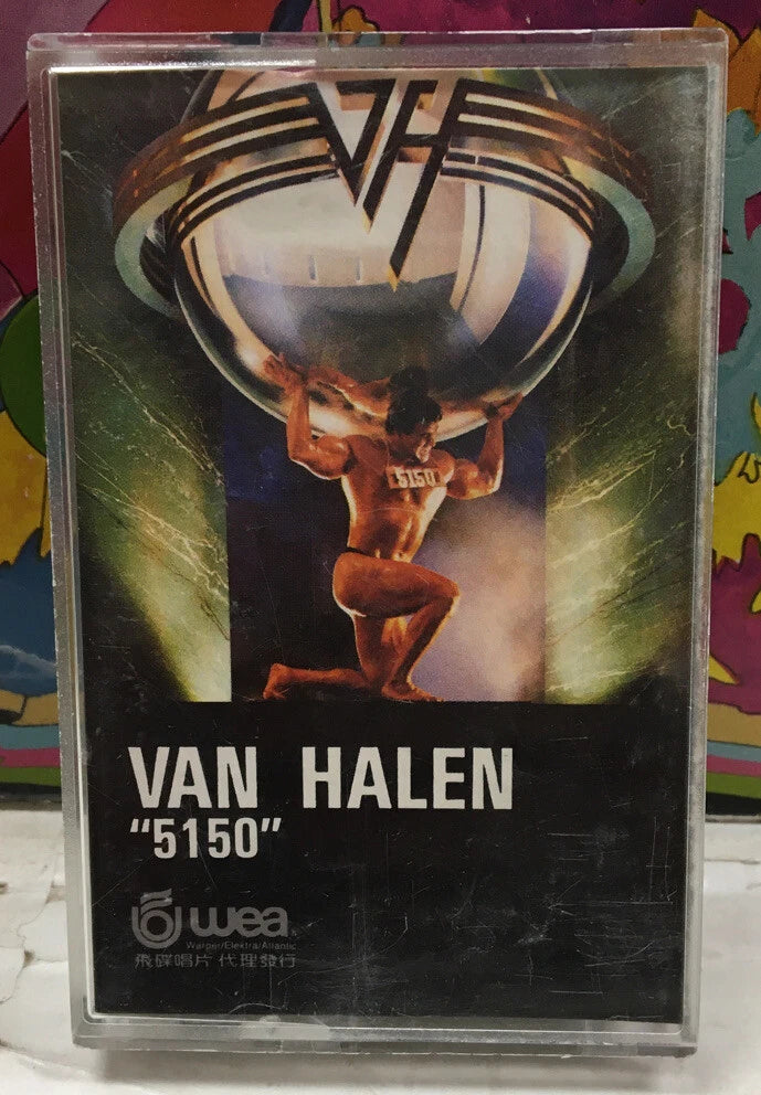 Van Halen “5150” Taiwan Import Cassette WU1174
