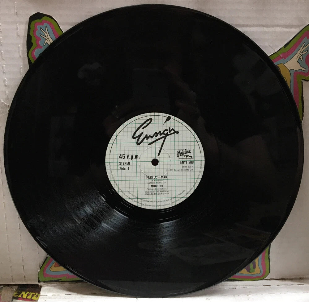 Monster Perfect Man UK 12” Record Single ENYT209