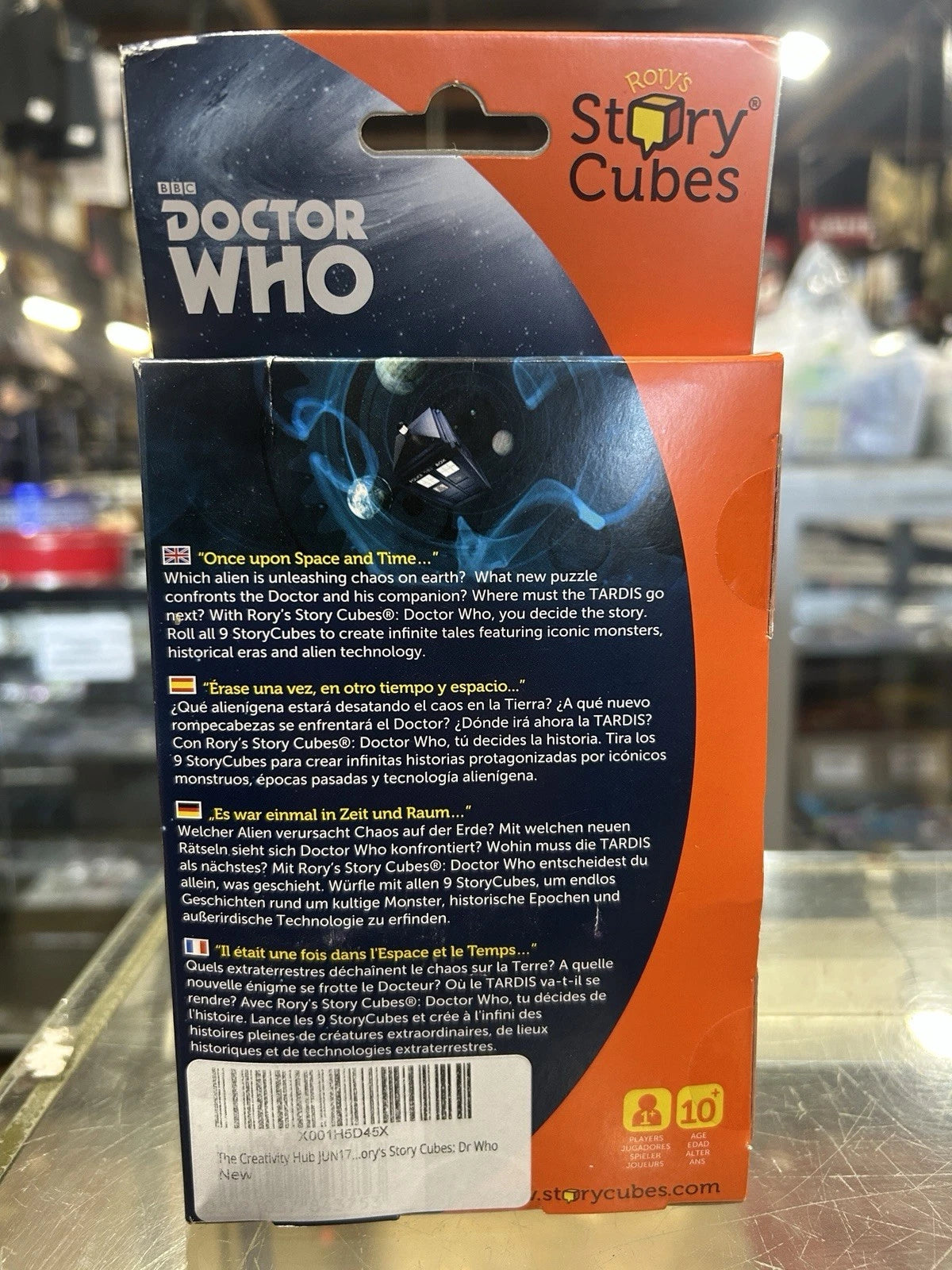 Doctor who Dr Who Story Cubes Make Your Very Own Adventures! Game