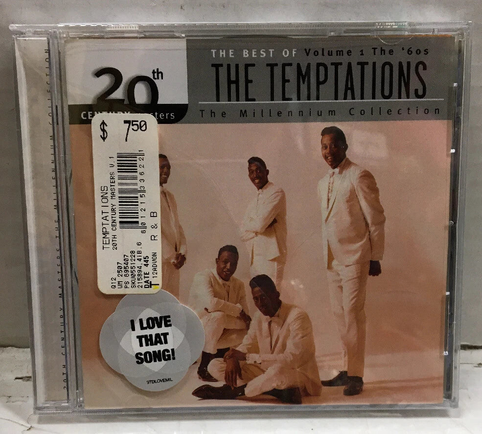 The Best Of Vol.1 The 60’s The Temptations Sealed CD