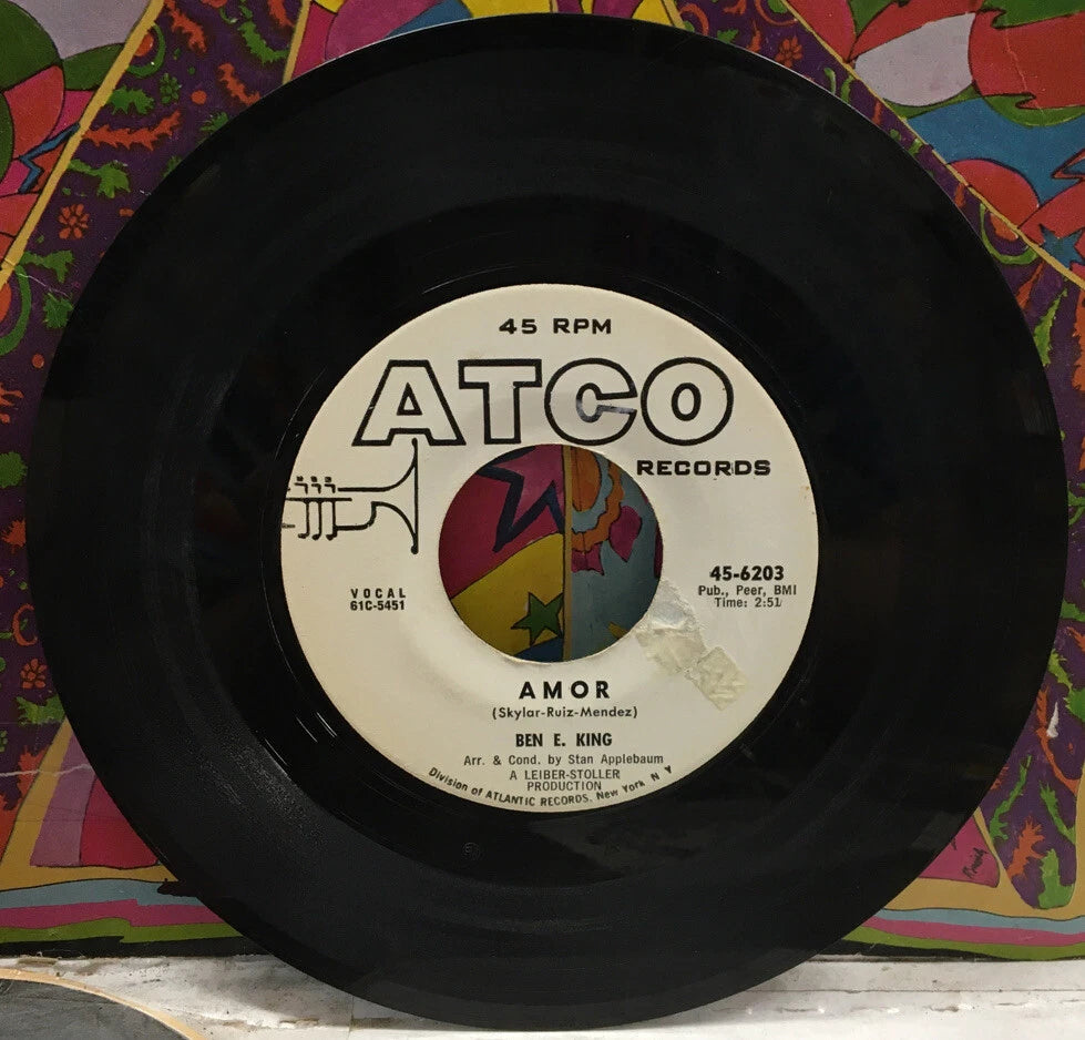 Ben E. King Amor/Souvenir Of Mexico Promo 7” Single 45-6203