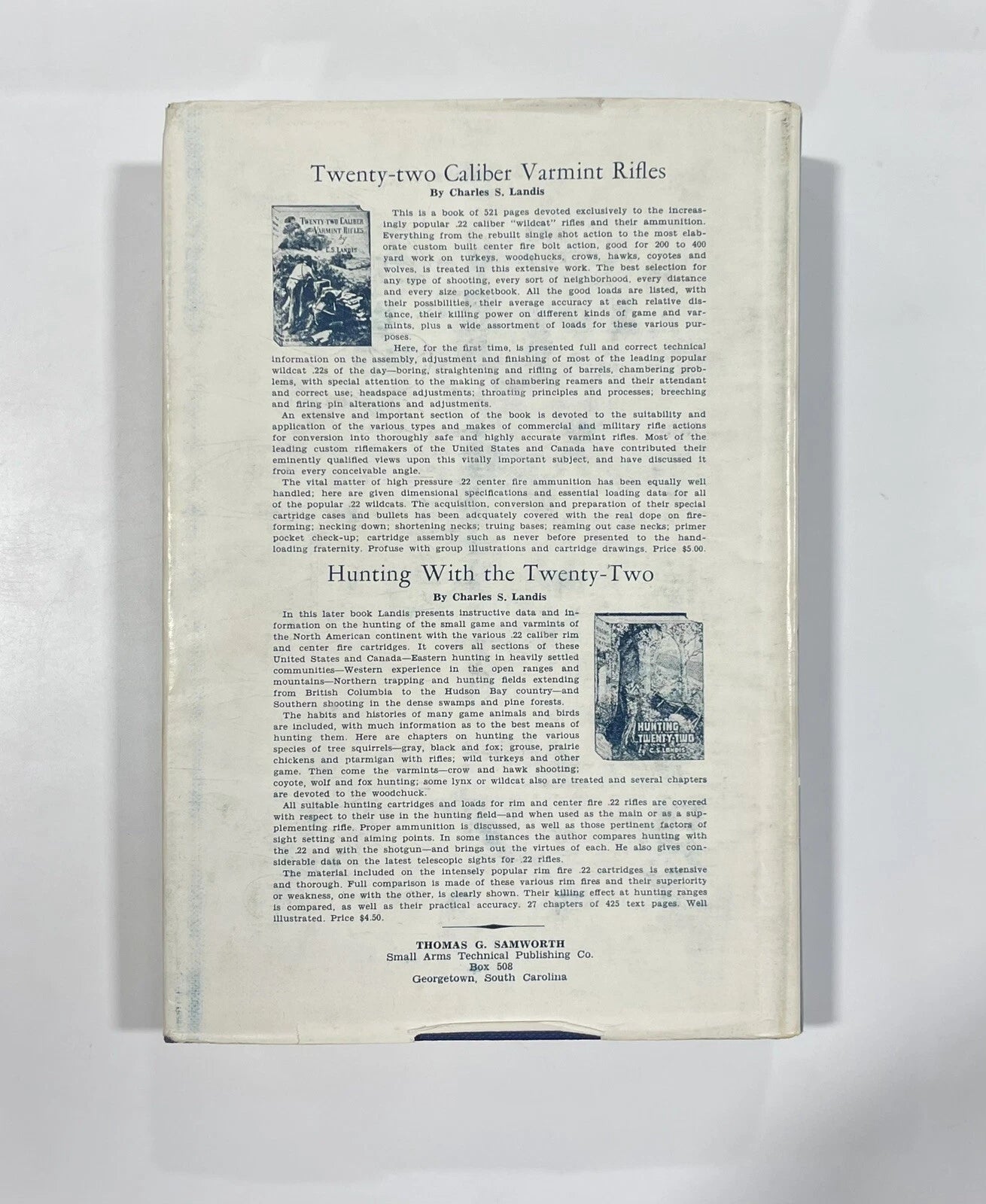 SMALL ARMS DESIGN AND BALLISTICS. VOLUME 1 : DESIGN By Townsend Whelen