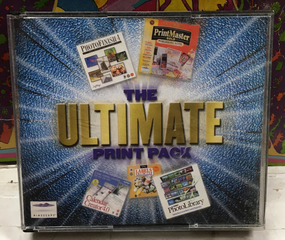 The Ultimate Print Pack CDRom Set