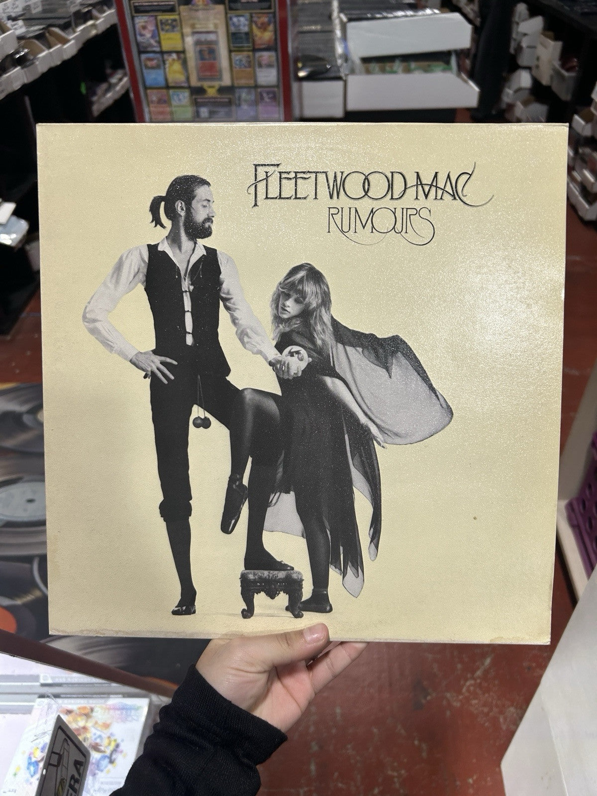 LP VINYL FLEETWOOD MAC RUMOURS K 56344 UK 1ST PRESS 1977 INC INSERT vg+