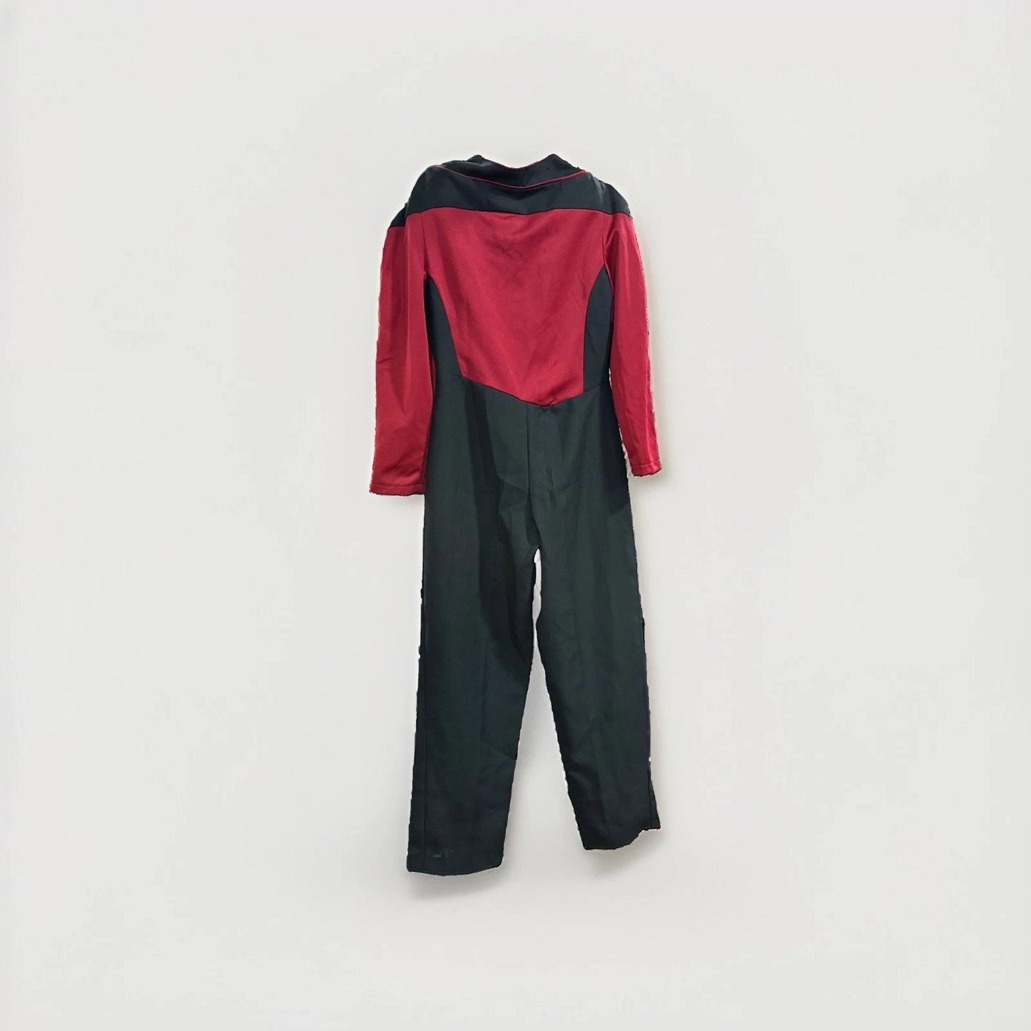 Star Trek The Next Generation Picard Commander Red Costume Jumpsuit