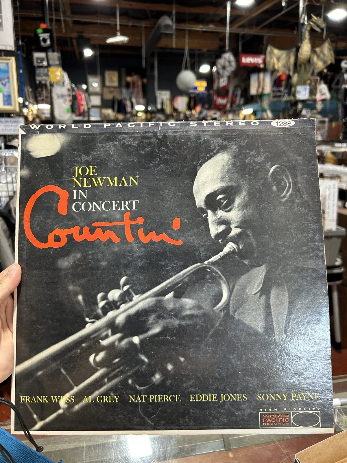 Joe Newman In Concert - Countin’ Lp World Pacific stereo 1288 nm
