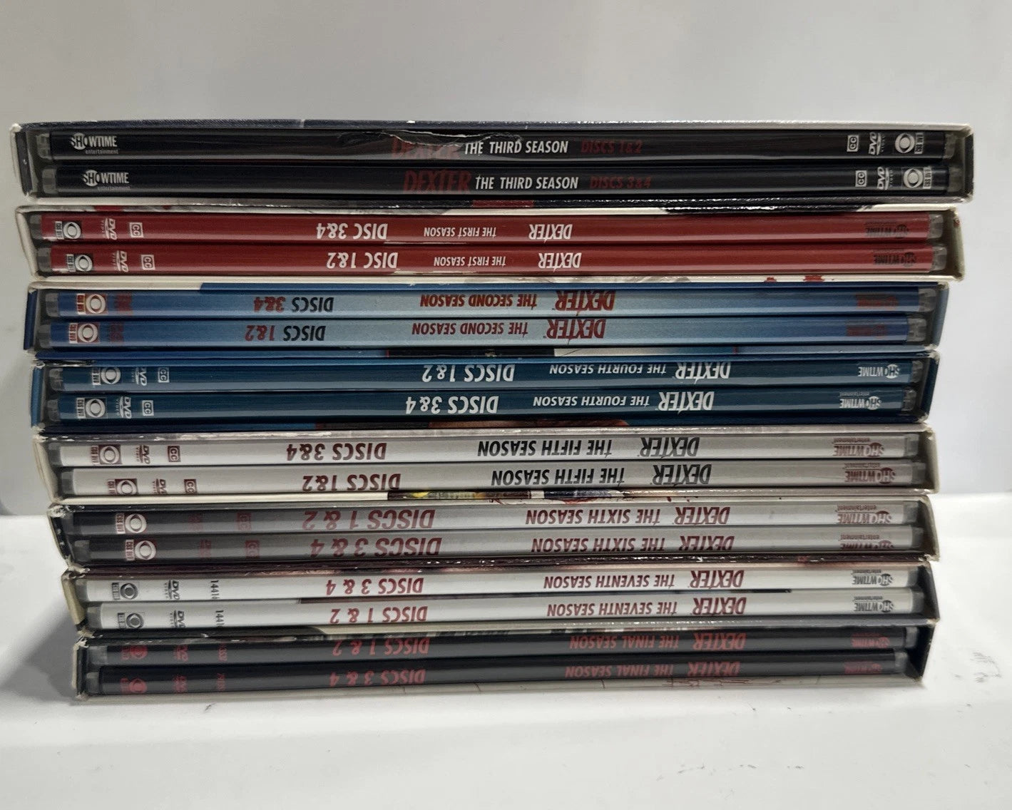 Dexter: The Complete Series Seasons 1-8, DVD 1 2 3 4 5 6 7 8 Full Collection