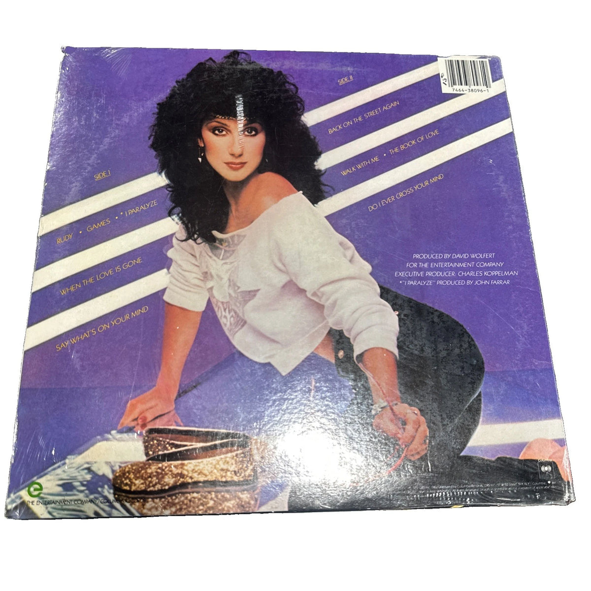 Cher - I Paralyze 1982 Columbia 38096 LP New Sealed