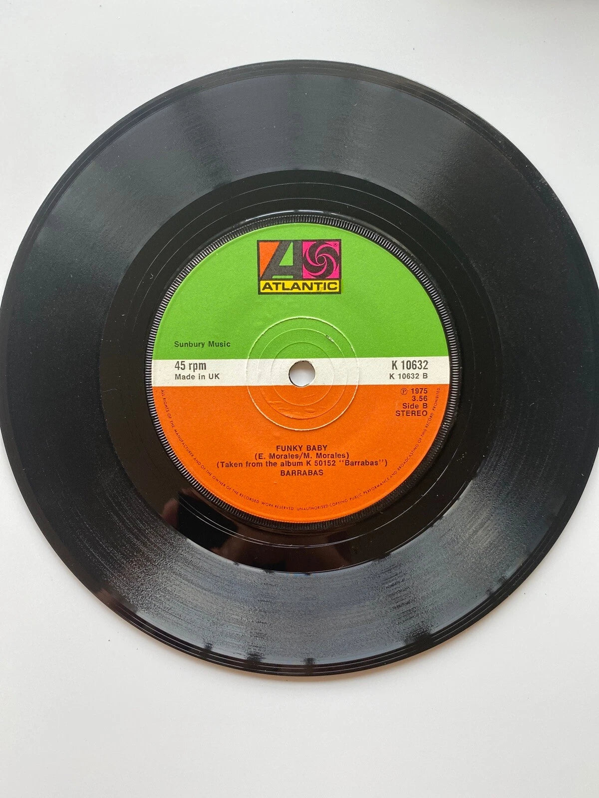 K 10632 - Barrabas - Mad Love - vinyl 7” uk
