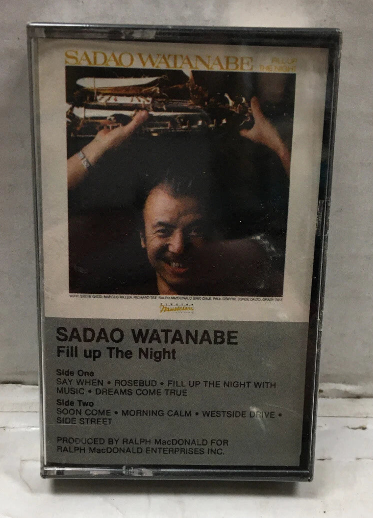 Sadao Watanabe Fill Up The Night Sealed Cassette
