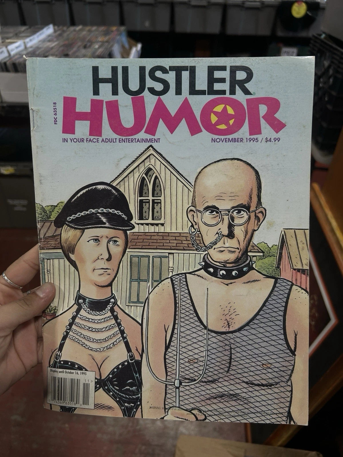 Hustler Humor Nov. 1995