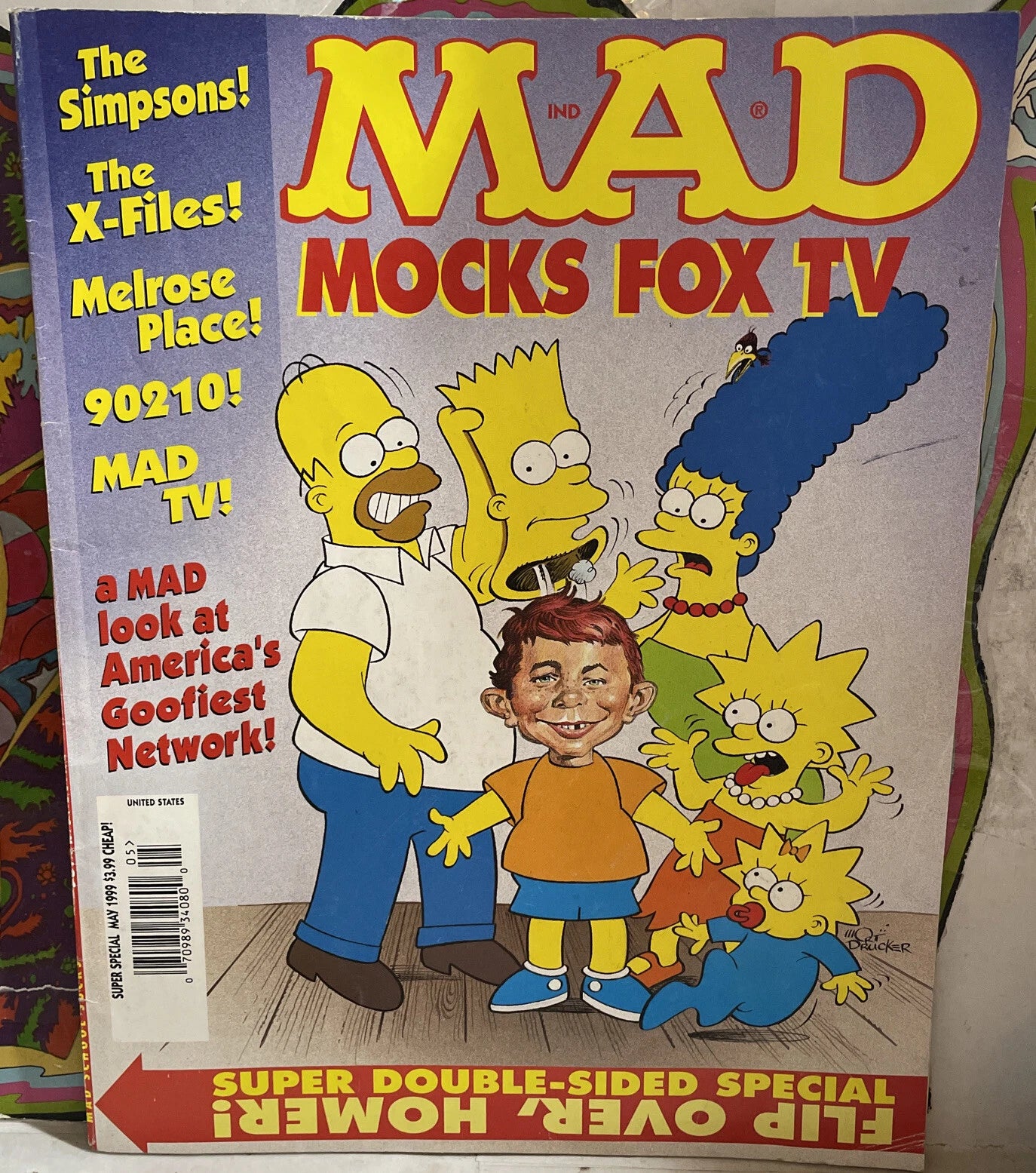 Mad Mocks FOX TV Super Special #137 May 1999 Magazine