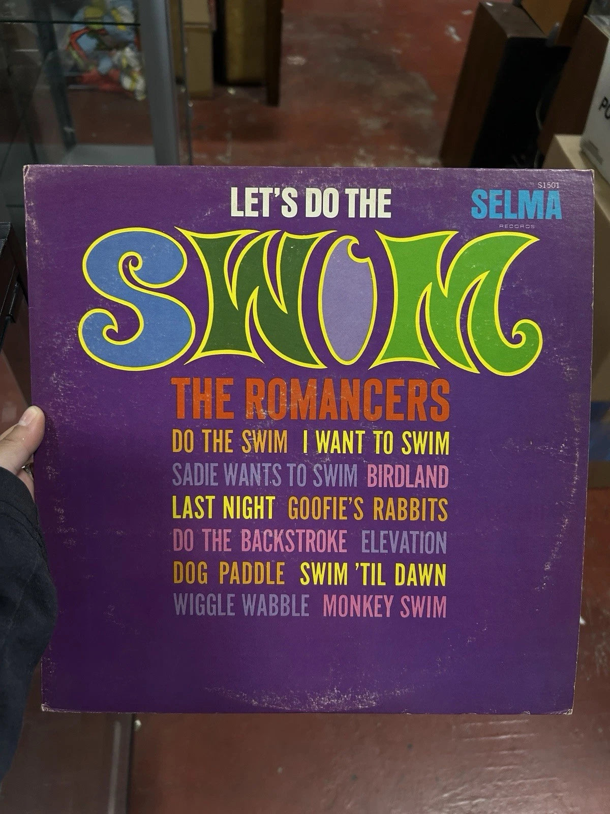 ROMANCERS: let's do the swim SELMA 12" LP 33 RPM surf