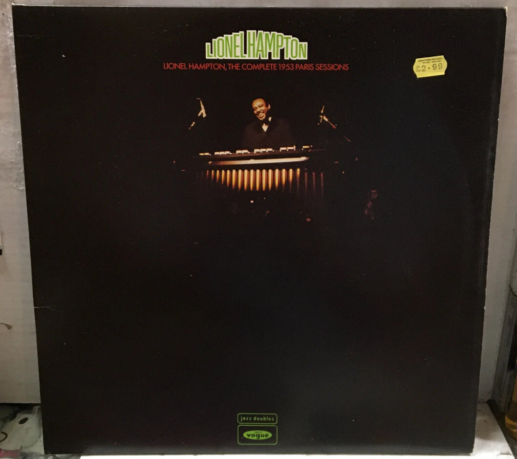 Lionel Hampton The Complete 1953 Paris Sessions UK Import Record VJD543