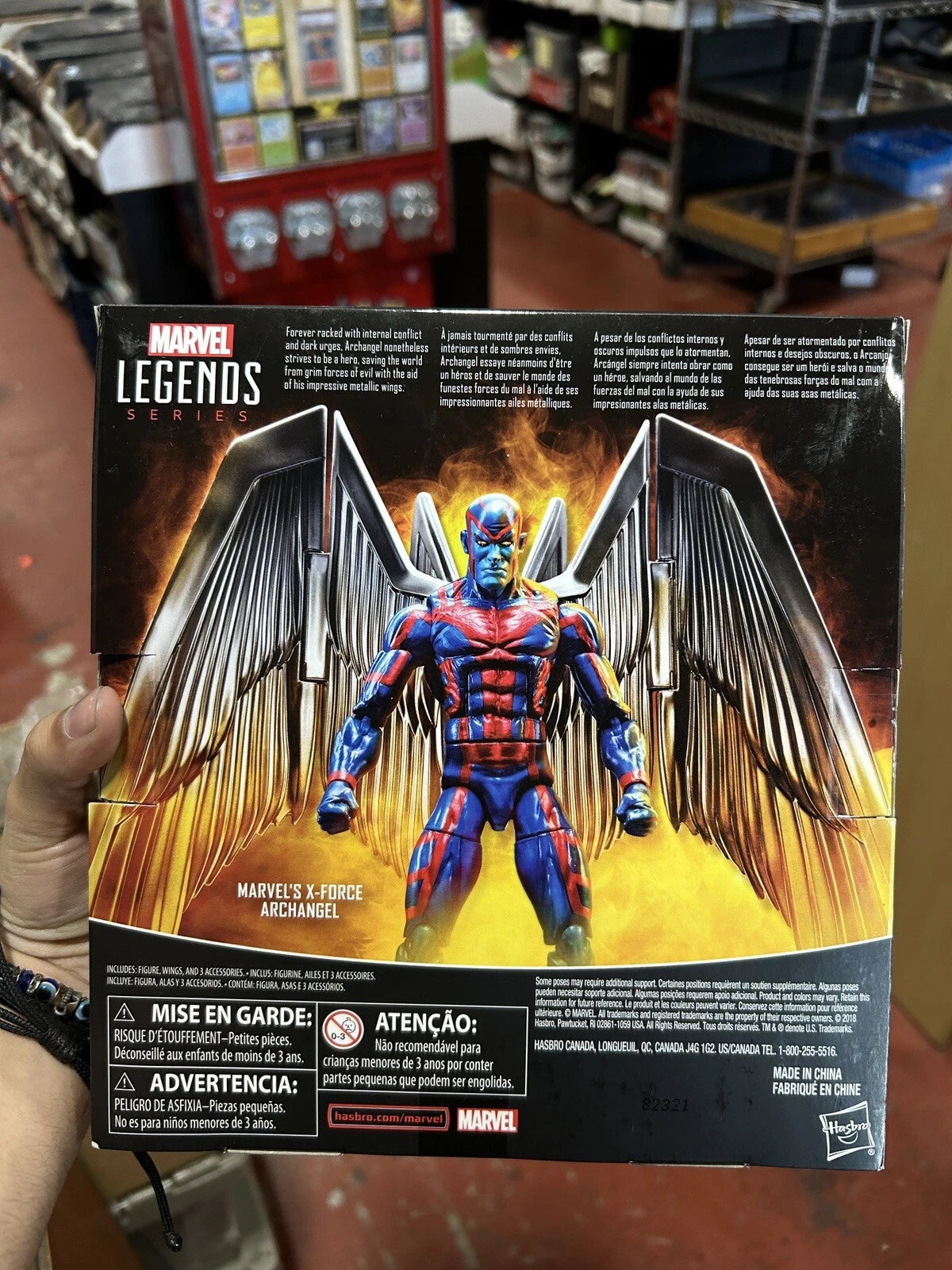 ARCHANGEL Marvel Legends 6" Figure 2016 X-MEN Exclusive Apocalypse BAF Claw