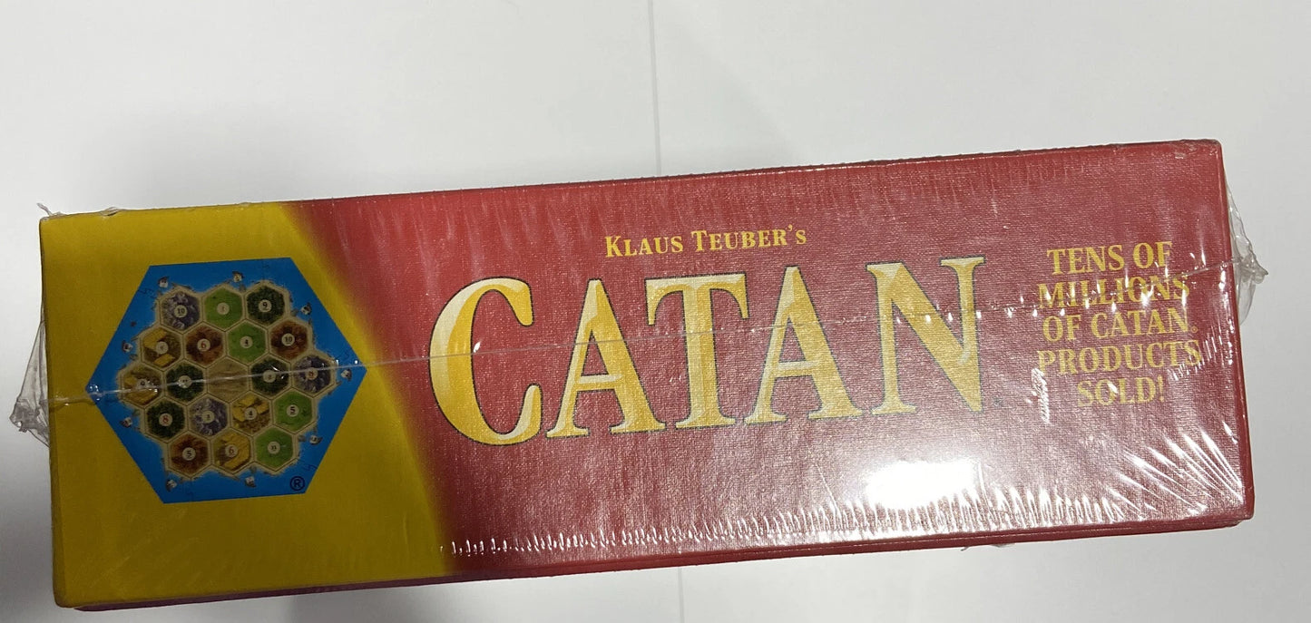 Settlers of Catan Core Game SEALED, complete in box, unplayed