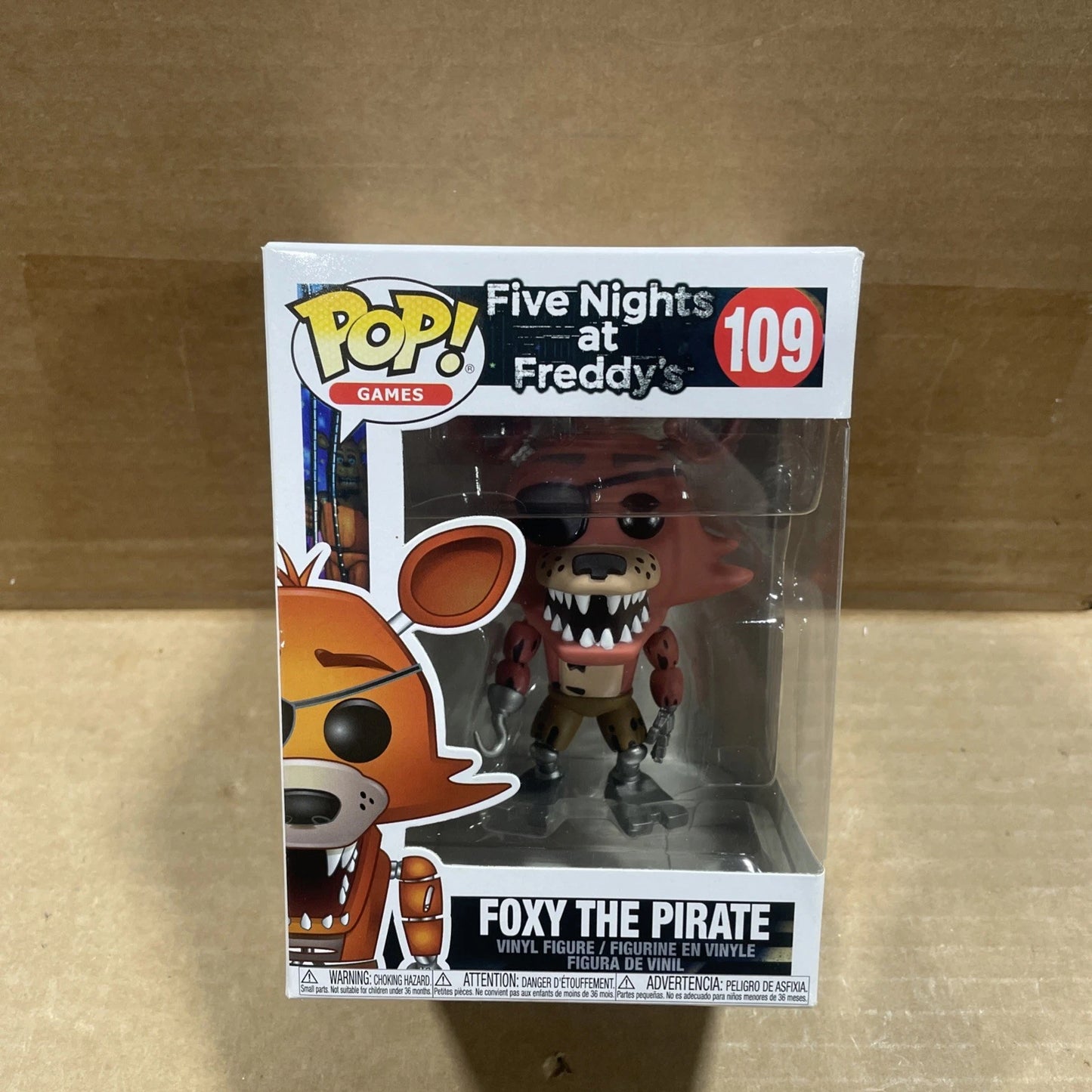 Funko Pop! Vinyl: Five Nights at Freddy's - Foxy (Pirate) #109