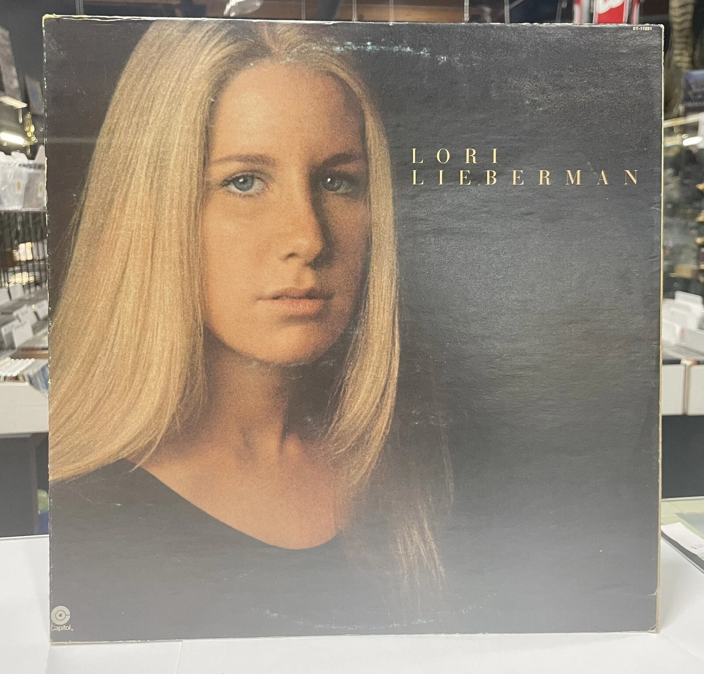 S/T Self Titled Lori Lieberman Vinyl LP Record 1972 Capitol Records ST-11081 vg+