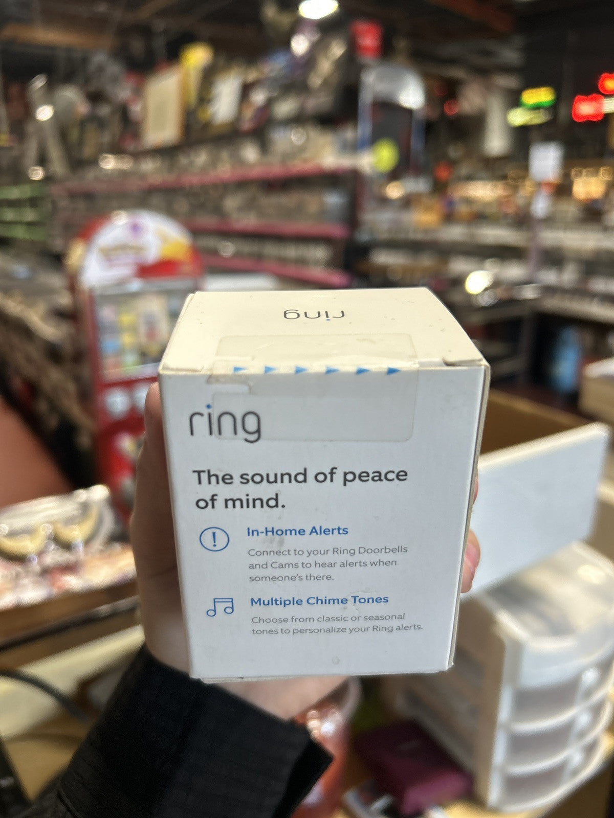 Brand New Sealed Ring Door Chime Plug In Device White