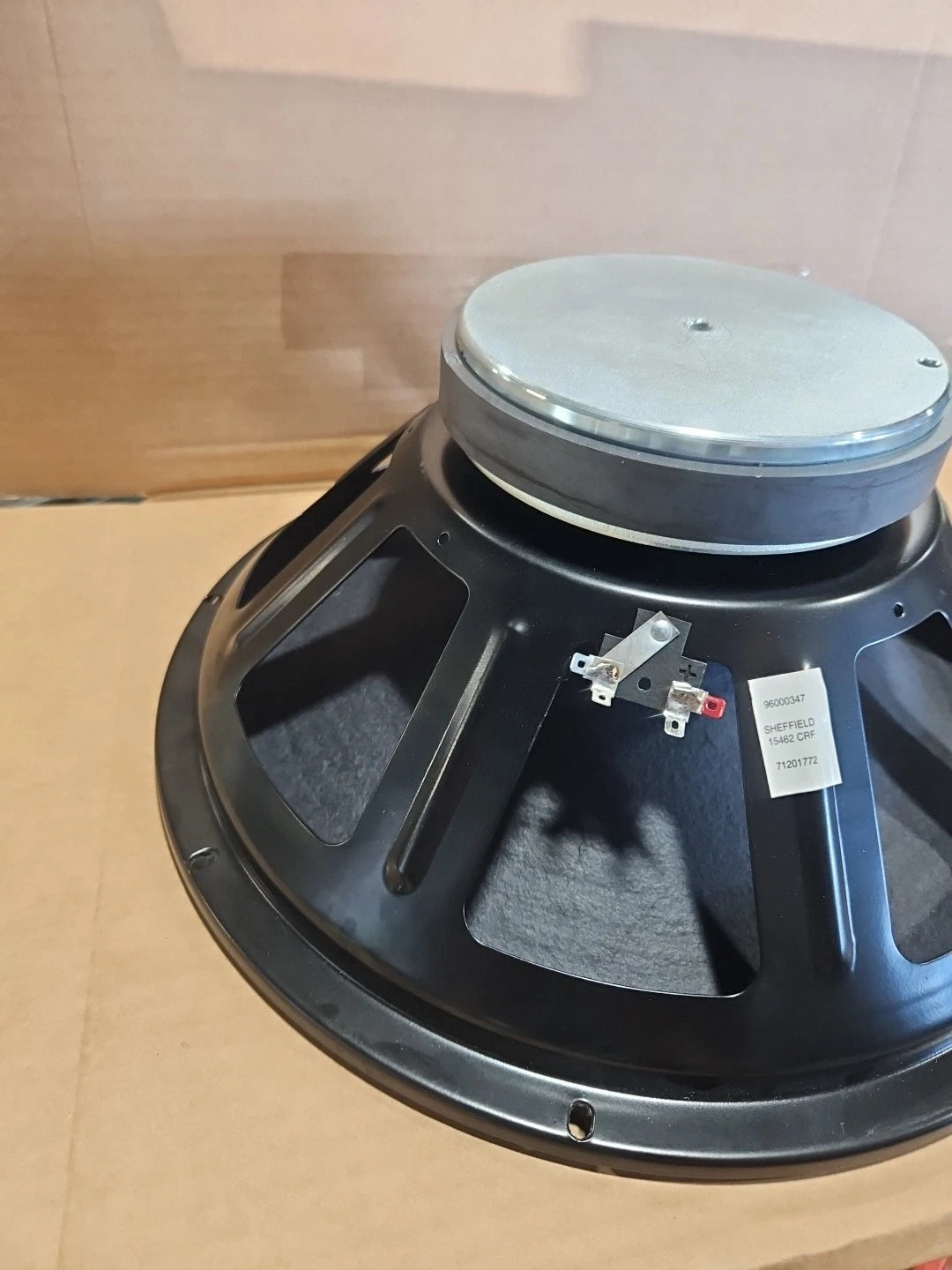 Peavey 15 " Sheffield 8 Ohm Raw Frame Speaker 15462 CRF - Working