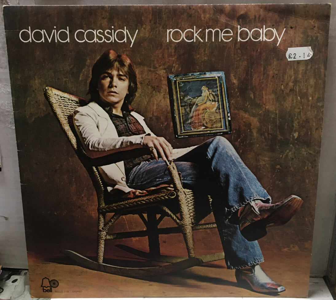 David Cassidy Rock Me Baby UK Import Record 218