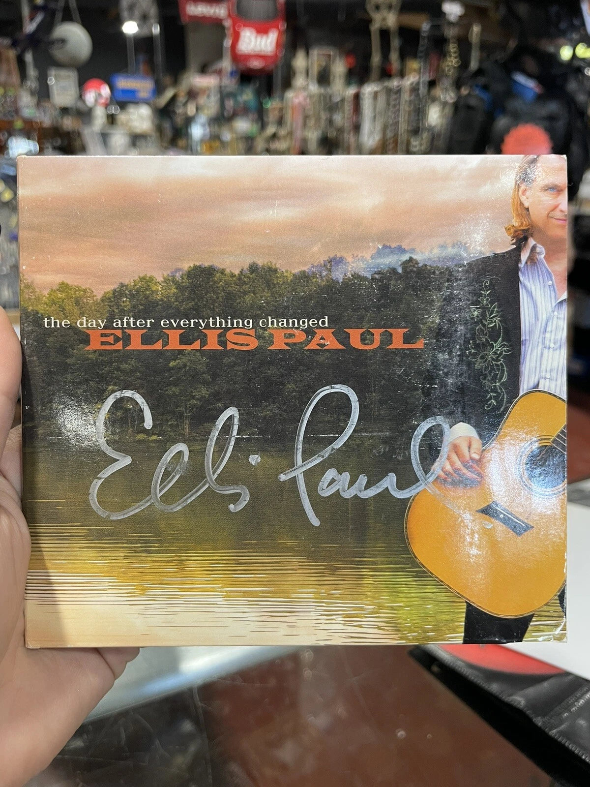 Ellis Paul : The Day After Everything Changed Signed CD