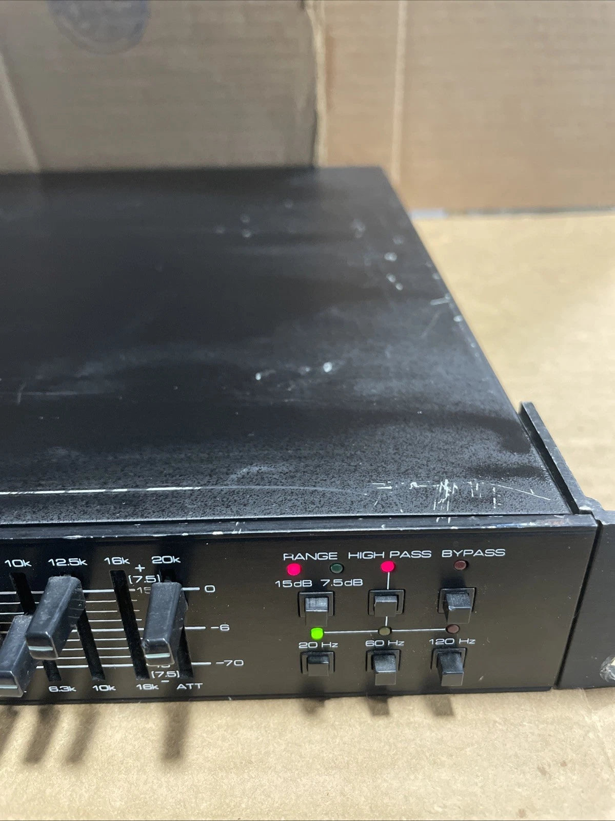 DBX 1531X, Stereo/Mono Graphic Equalizer, Eq, Vintage Rack